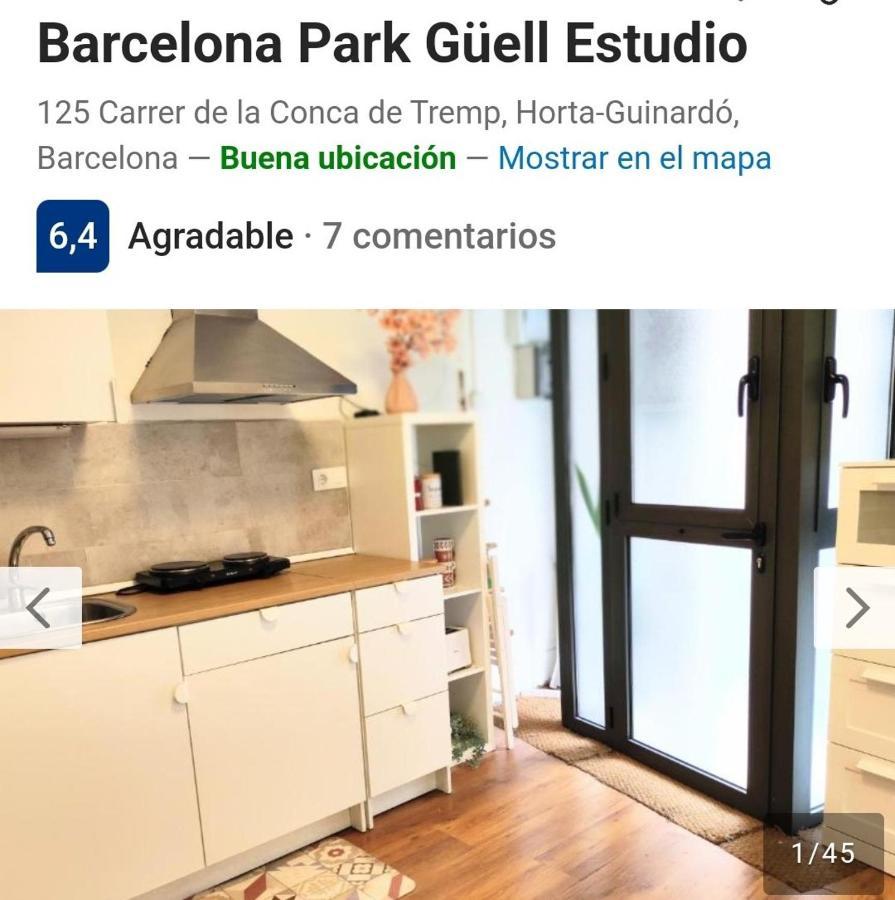 Estudio Barcelona Park Guell Lägenhet Exteriör bild
